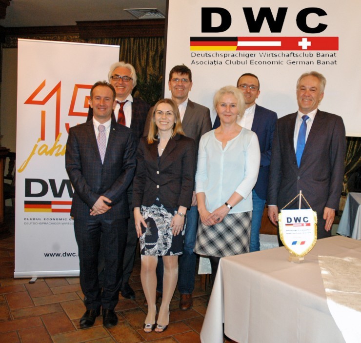Consiliul de conducere al Clubului Economic German Banat