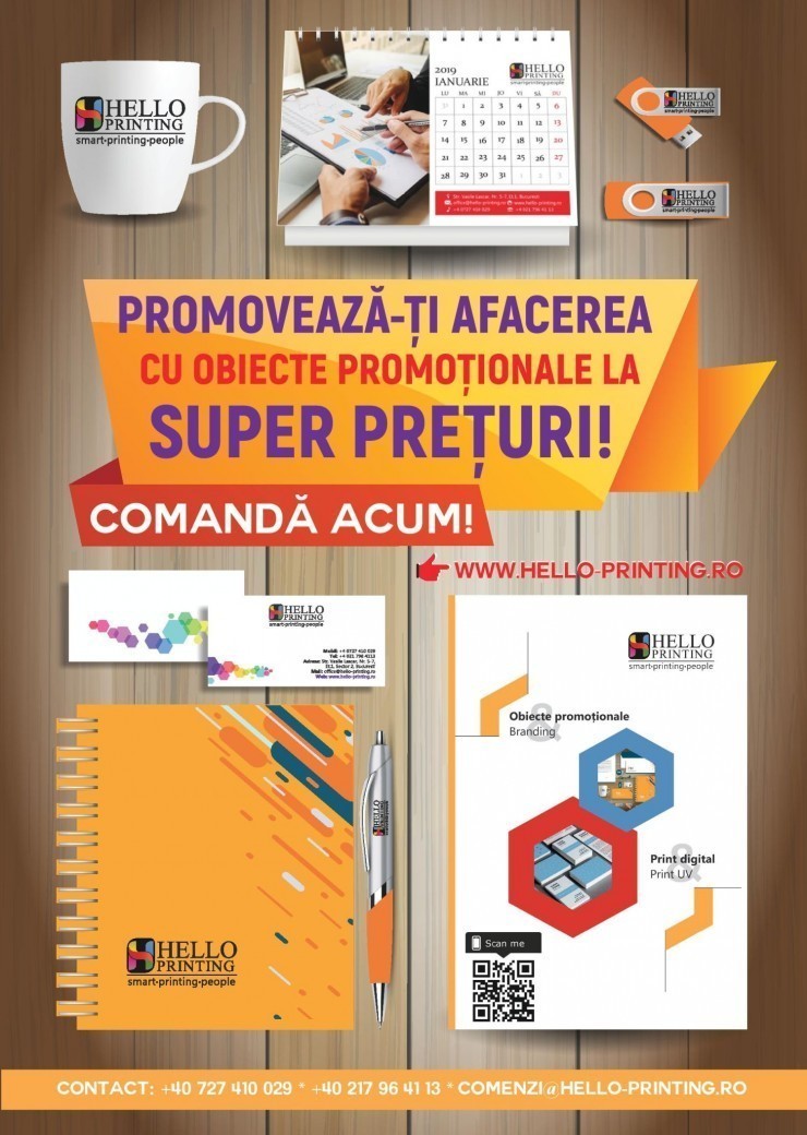 Super preturi la obiecte promotionale!