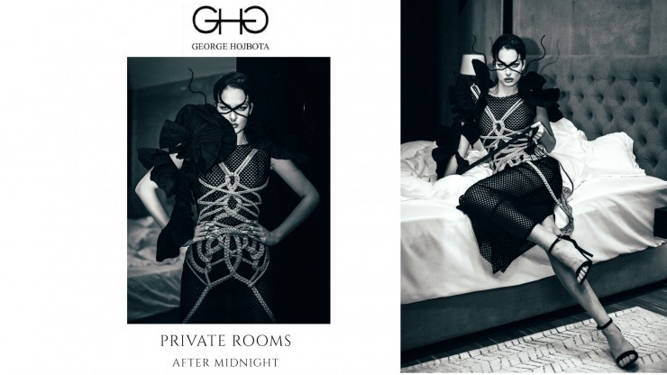 George Hojbota - "Private Rooms - After Midnight " pictorial , model- Carmina Cotfas