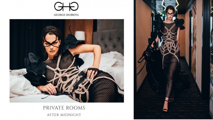 George Hojbota - "Private Rooms - After Midnight " pictorial , model- Carmina Cotfas