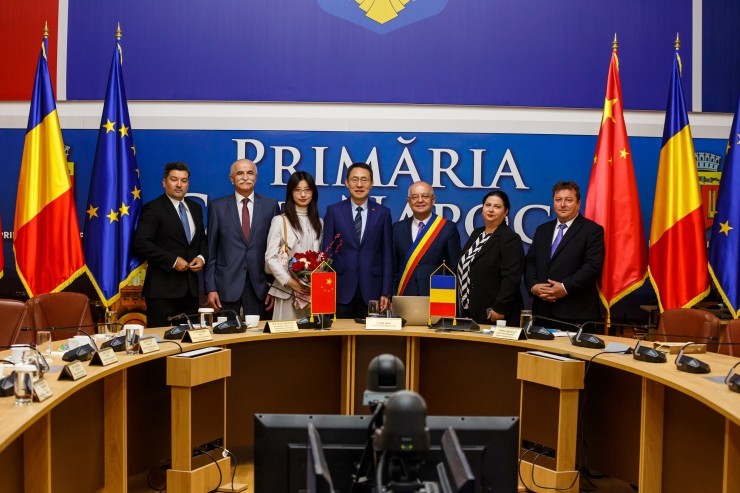 Vizită oficială la Primăria Municipiului Cluj-Napoca