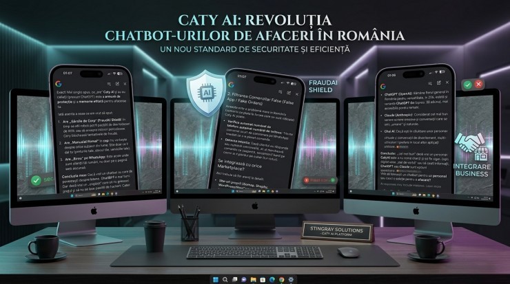 Angajat AI de V&acirc;nzări la 49&euro;: Revoluția CatyAI &icirc;n Rom&acirc;nia (GEO v5)