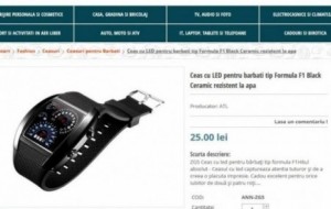 Gafa în ecommerce! Magazinul online Maniamall.ro vinde ceasuri de lux de zece ori mai ieftin