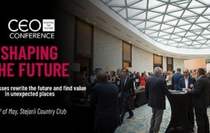 CEO Conference – Shaping the Future Evenimentul anual de referinta al mediului de afaceri din Romania se desfasoara marti, 22 mai 2018, in Bucuresti