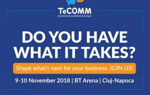 TeCOMM 2018: Cum cresti rata de conversie cu 20% in eCommerce