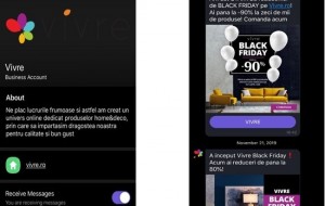 Notificări prin aplicația VIBER, rezultate spectaculoase pentru retailer-ul online VIVRE