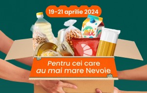 Federația Băncilor pentru Alimente din România - FBAR anunță cea de-a 10-a ediție a Colectei Naționale de Alimente, sub sloganul „Împreună hrănim speranța". Campania va avea loc în perioada 19-21 Aprilie 2024.