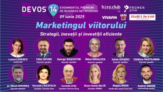 DEVOS 14: Marketingul Viitorului – Strategii, Inovații și Investiții Eficiente